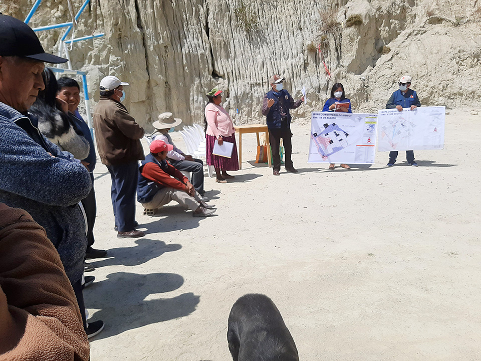 Entrega de Mapa Comunitario